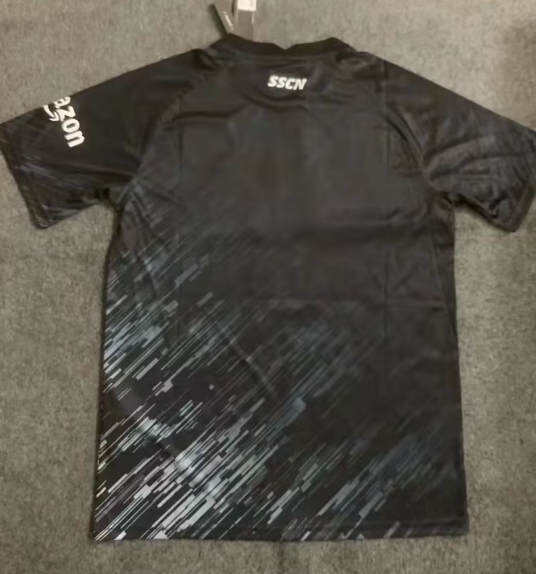 2223 Napoli Third Black Soccer Jersey Football Shirt - Official