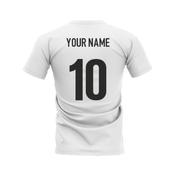 Quality Ronaldo R9 Legend T-Shirt (White) (Your Name) Premium