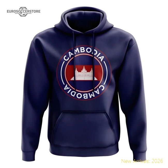 Durable Cambodia Football 20242025 Regular Hoodie () Breathable
