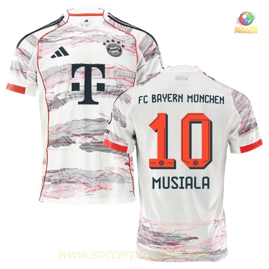 Football Team Jersey Bayern Munich Away 2025-2026 Season Musiala