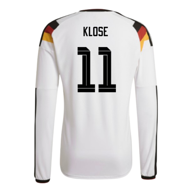 Classic Germany 2026-2027 Germany Authentic Long Sleeve Home Shirt ...