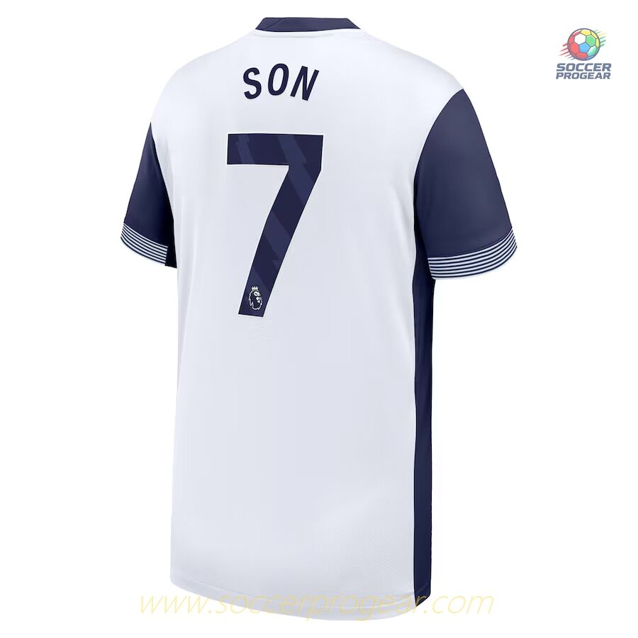 Tottenham Children's Edition Home Soccer Kit Football Jersey 2024-25 Edition SON