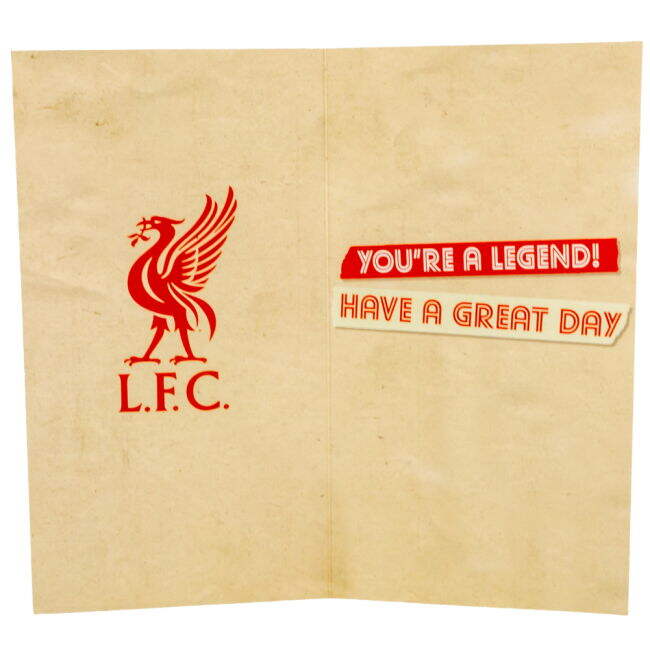 Men's Liverpool FC Dad Birthday Card