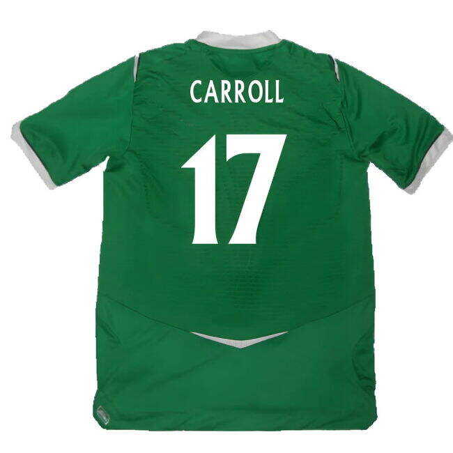 Affordable Northern Ireland 2008-09 Home Shirt ((Excellent) M) (Carroll 17) Slim Fitting