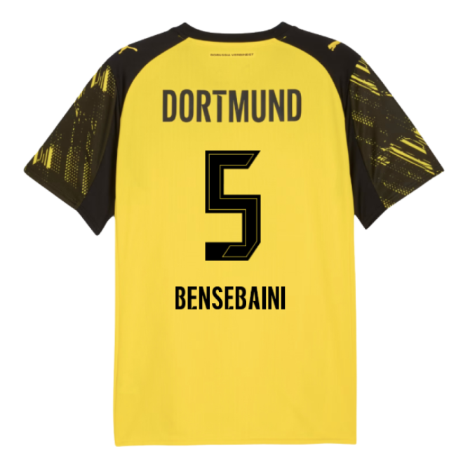 Official 2025-2026 Borussia Dortmund German League Home Kit