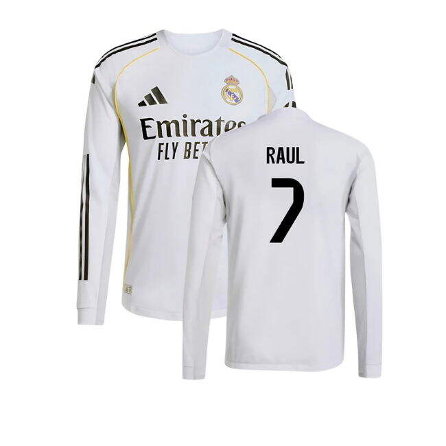 Camiseta Real Madrid Hombres Local 2025-2026 - Alta Calidad - Raul 7
