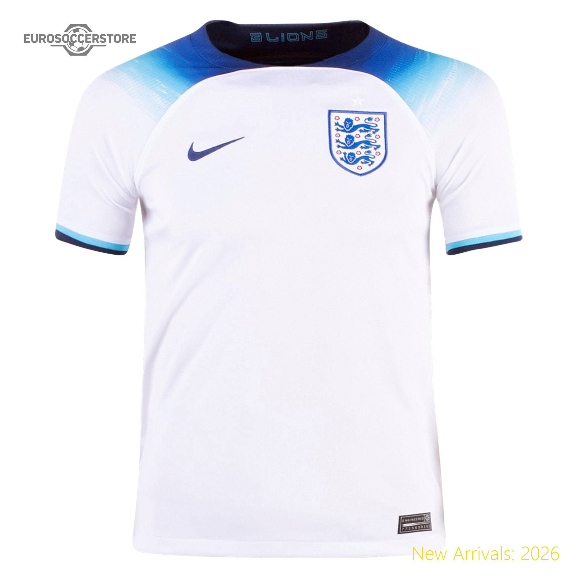 Official Team Merchandise Kids Eng England Home Official Home Jersey