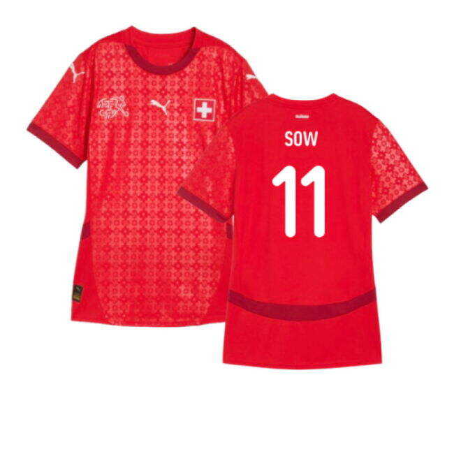 2025 Switzerland EUR25 Home Shirt (Womens) (Sow 11)