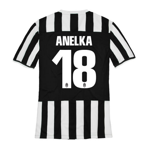 13-14 Juventus 18 Anelka Home Jersey Shirt - Official Replica 1499