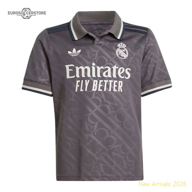 Top-tier Third Real Madrid Jersey 2024-2025 Breathable