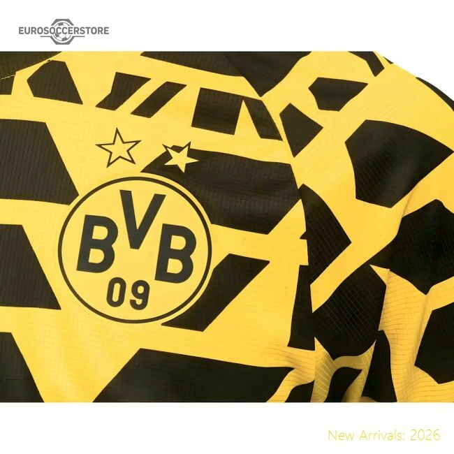 2025-2026 Borussia Dortmund Warm Up Football Jersey (yellow)