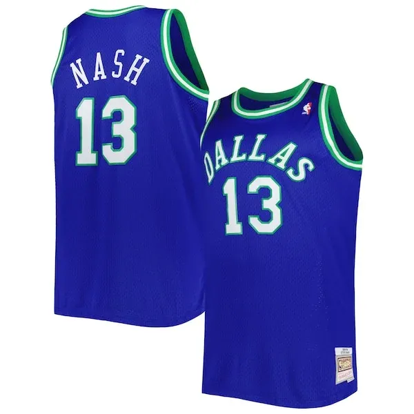 Steve Nash DAL Swingman Jersey - top-tier replica-jersey - Blue