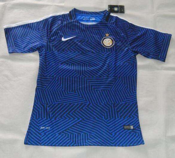 Inter Milan 2016-17 Training Shirt Blue - Official Replica 16434