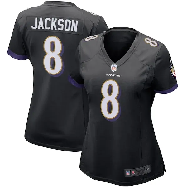 Performance Baltimore Ravens Game Jersey - Premium Black NFL Fan Je...