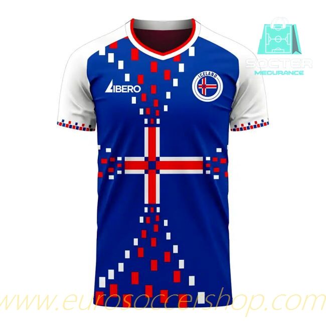 2025-26 Edition Authentic Iceland Home Jersey Junior