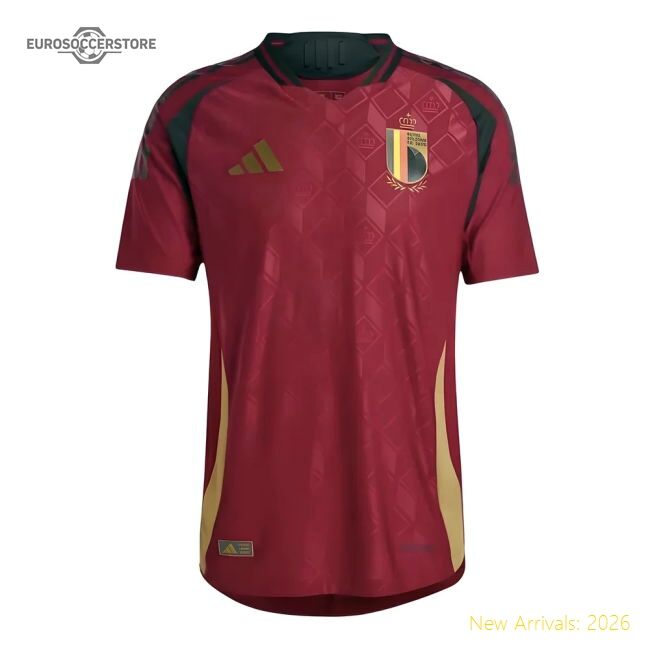 Authentic Belgium 2024-2025 Home Shirt - Mobility Comfort