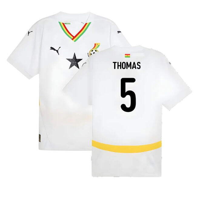 2024-2025 Ghana Home Shirt (Thomas 5)