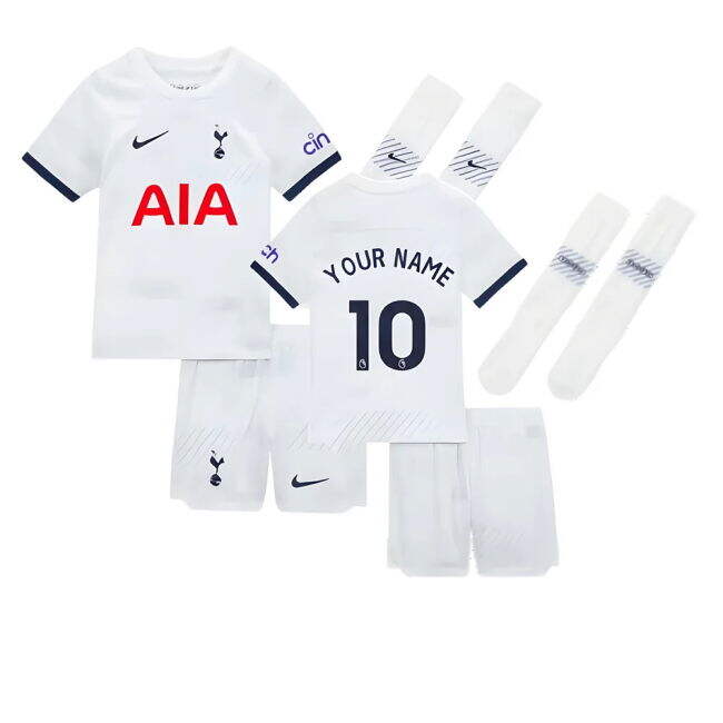 soccer jersey 2023-2024 Tottenham Home Mini Kit (Your Name)