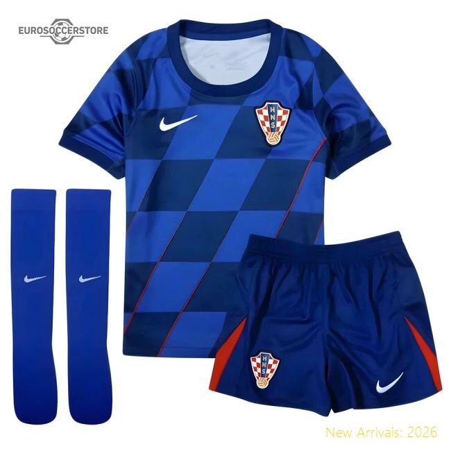 Croatia 2024-2025 Authentic Away Kit (cro) Timeless Classic