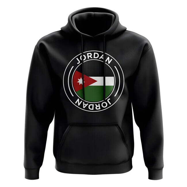 Jordan Football Badge Hoodie (Black)