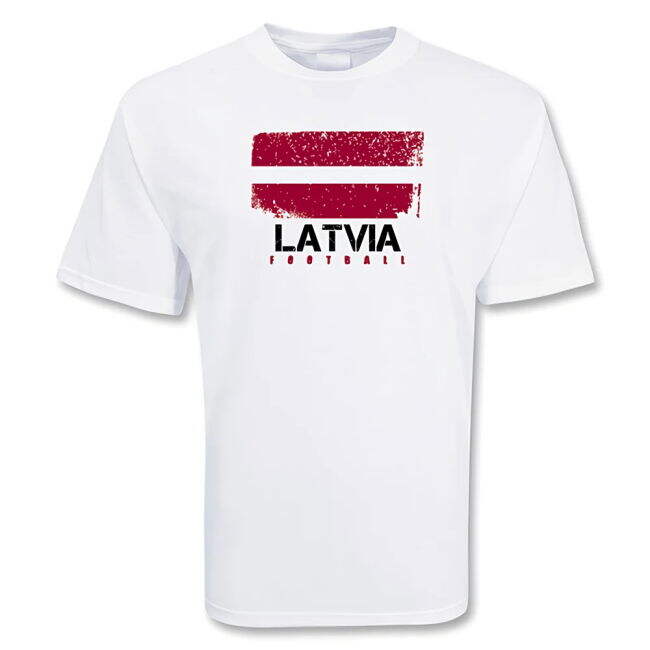 Latvia Football T-Shirt Official Netherlands Authentic Netherlands