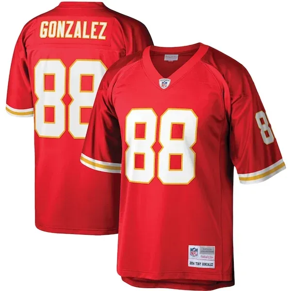 Kansas City Chiefs Replica Football Jersey - Red L | official NFL j...