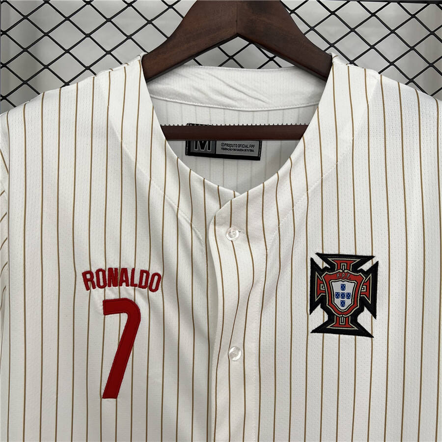 Portugal X US Baseball Shirt 7 Ronaldo - Official Replica 24092