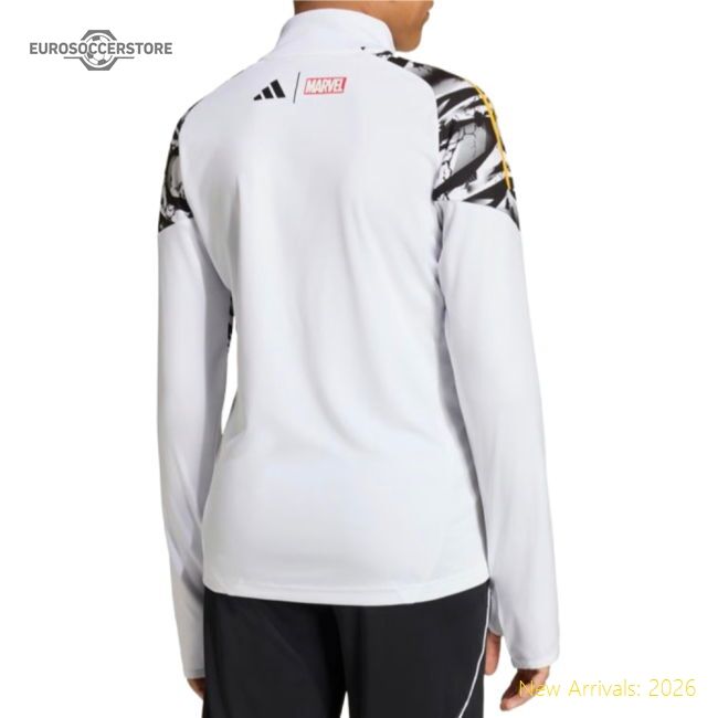 2025-2026 Real Madrid Training Top (white) - Kids - Fan Design