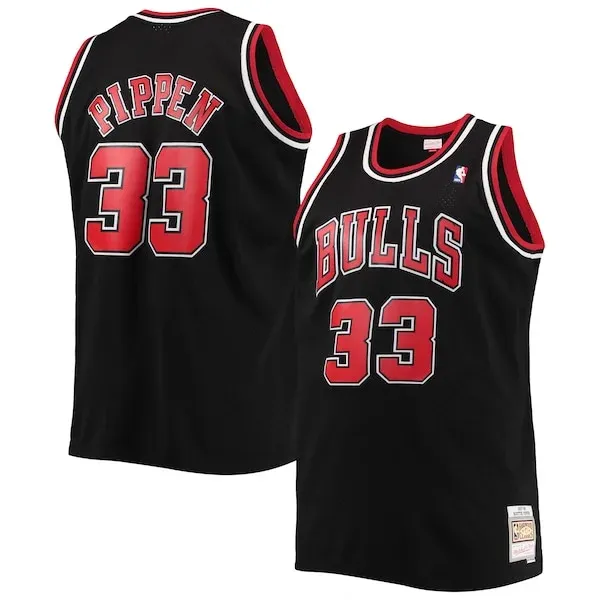 Scottie Pippen CHI Swingman Jersey - trendy high-quality - Red