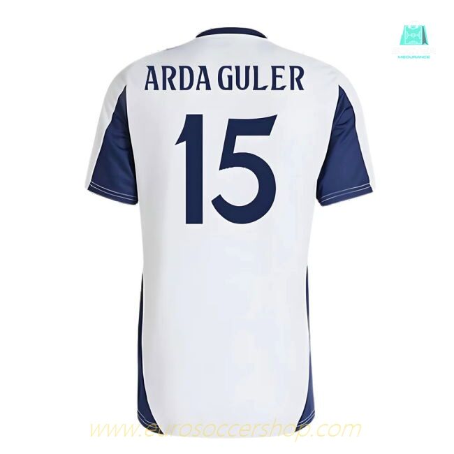 2024-2025 Real Madrid Training Shirt (White) (Arda Guler 15)