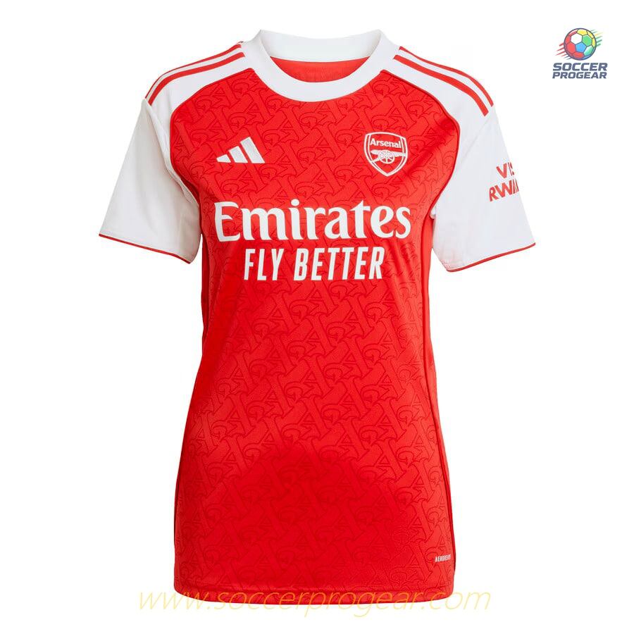 Arsenal Home Team Jersey 2025-26 Edition Women's Edition