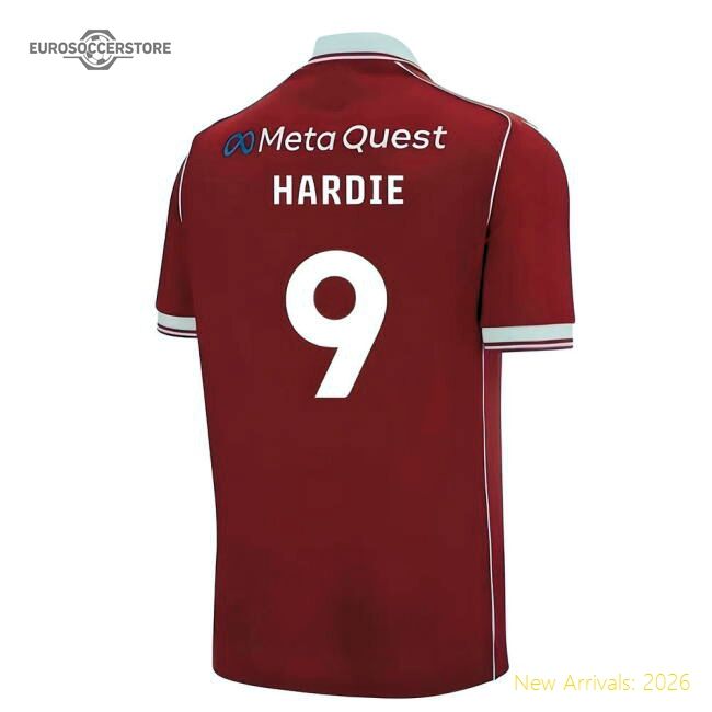 Premium 2025-2026 Wrexham Home Shirt (hardie 9) - Official Edition