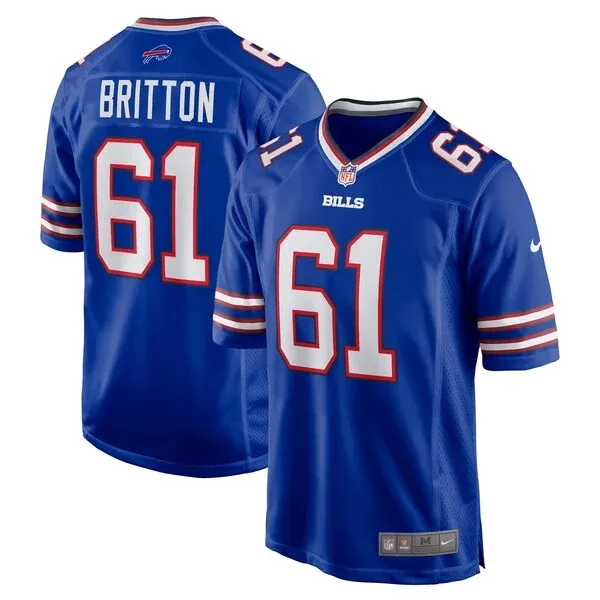 None Game Football Jersey - Royal  | authentic jersey | NFL Football