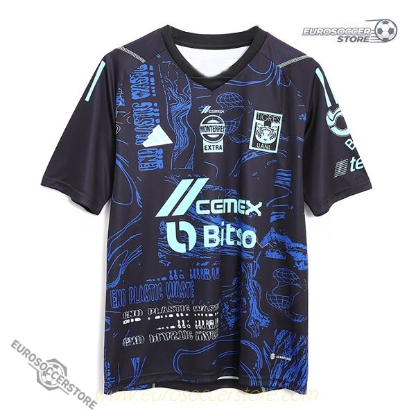 2023 Tigres UANL Earth Day-themed Black Jersey Version