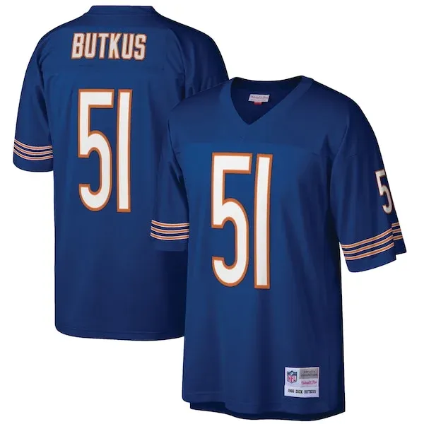 None Dick Butkus Replica Jersey - Navy | NFL Player Jersey | NFL Footb