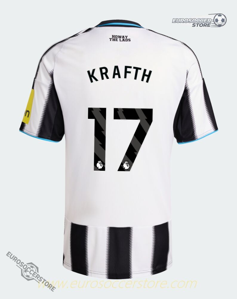 Newcastle United 25-26 Season Home KRAFTH 17 Football Jersey