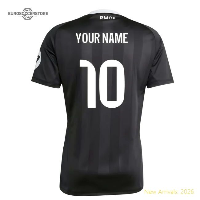 Superior 2025-2026 Real Madrid Third Goalkeeper Shirt (black) (your
