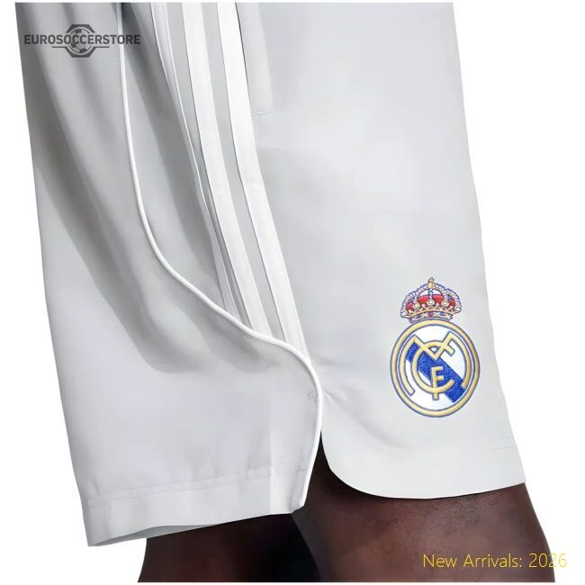 2025-2026 Real Madrid Ubp Shorts (white) - Collectors Item