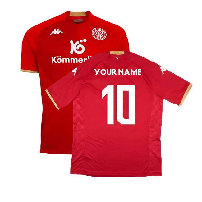 Elite Performance Replica Mainz Home Shirt Xl Your Name #10 Latest...