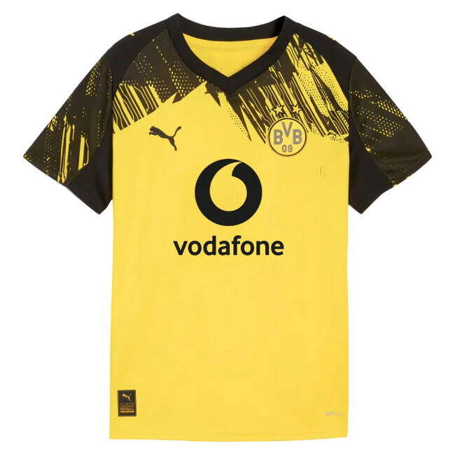 Kids Player Issue Style Borussia Dortmund Home Elite Kit 2025-2026 (2)