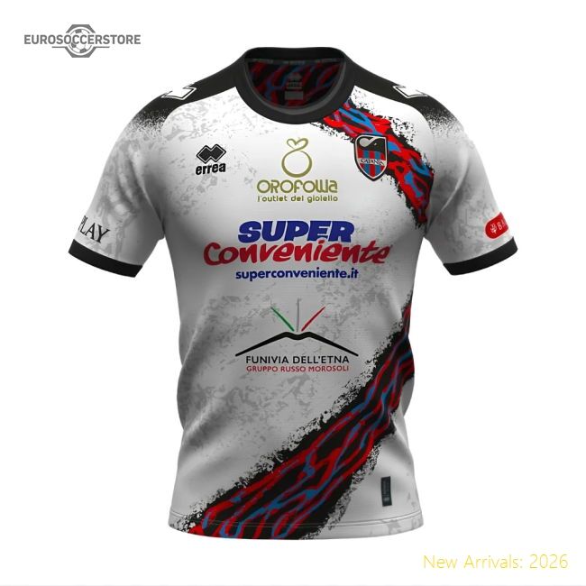 2023-2024 Catania Away Shirt - Budget-friendly - Supporter Edition
