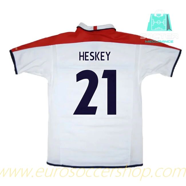 England NT Home Shirt (Heskey 21)