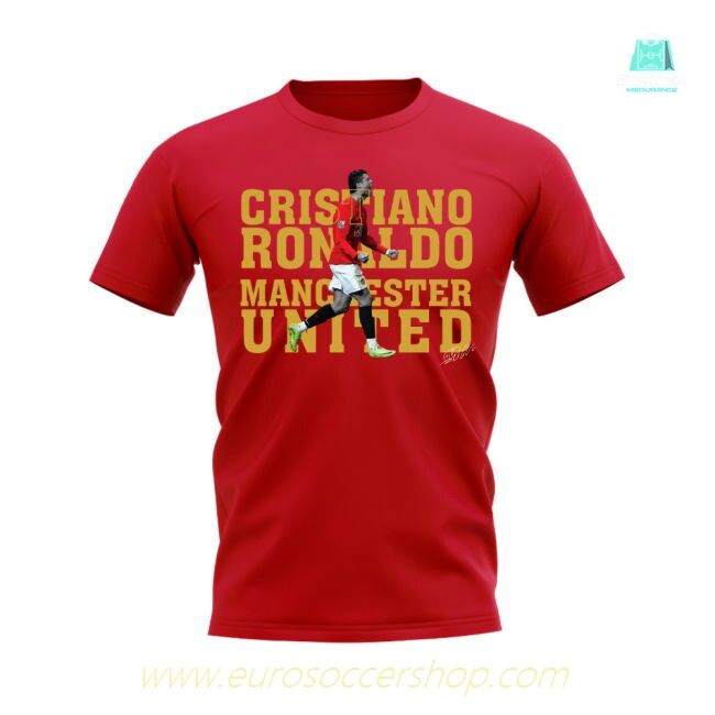 Cristiano Ronaldo Manchester United Player Tee (Red)