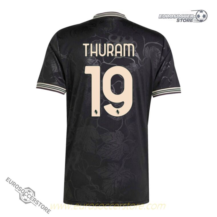 Juventus 25-26 Season Third Jersey with THURAM 19 Printing