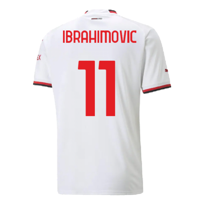 Official Acm Ac Milan Away Shirt Ibrahimovic #11 Match Quality Mod...