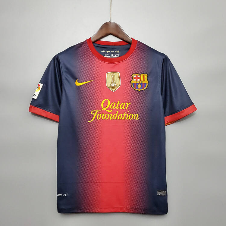 Barcelona FC 1213 Retro Home Shirt - Official Replica 12101