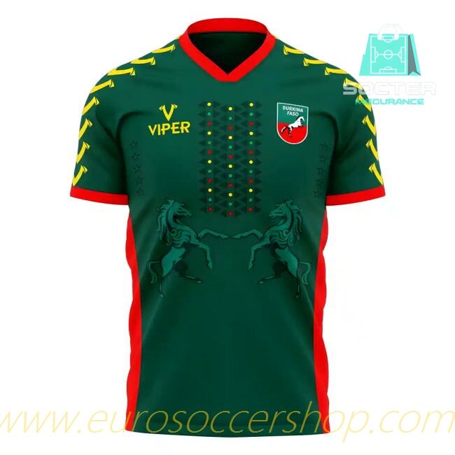 2025-2026 Season Burkina Faso Home Jersey Libero Collection