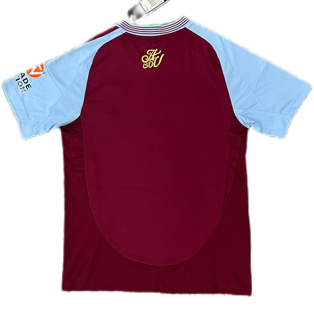 Aston Villa 2425 Home Soccer Jersey Football Shirt - Official Replica