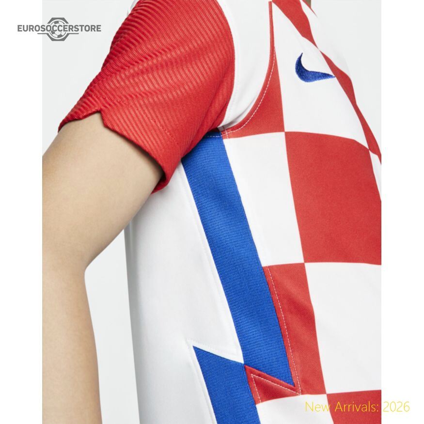 Officially Approved Kids Cro Croatia Home High-quality Jersey 2020