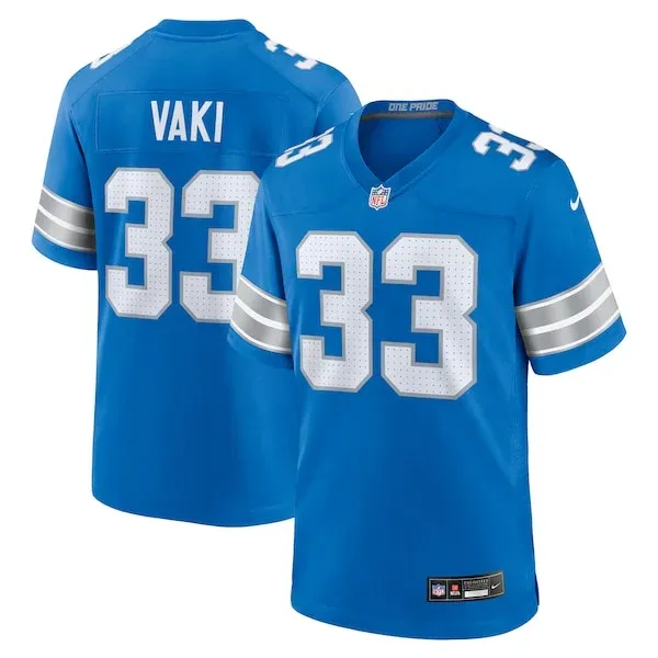 None Sione Vaki Game Jersey - Blue | NFL Player Jersey | NFL Football